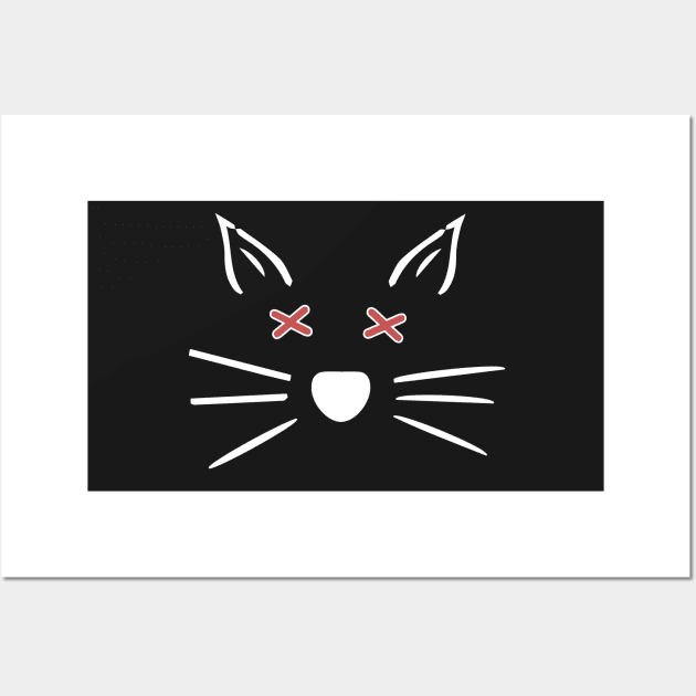 Dead Cat Whiskers Wall Art by madmonkey